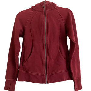 lululemon athletica Burgundy Hoodie
